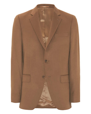 Beige cashmere blazer with lining