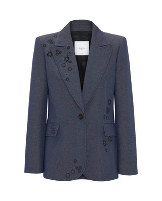 Blazer denim con aplicaciones by MIRTO | 04116_0050_4