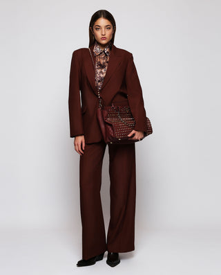Blazer marrón de lana by MIRTO | 04163_0050_3