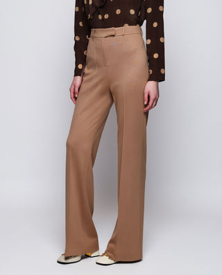 Pantalón camel de punto by MIRTO | 04183_0050_1