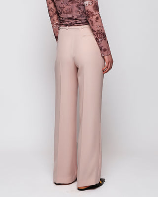 Pantalón de traje rosa fluido by MIRTO | 04214_0050_2