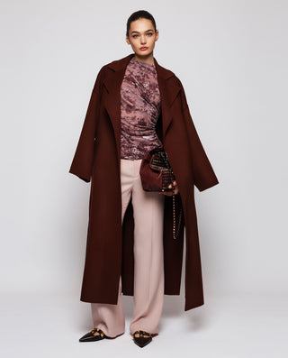 Pantalón de traje rosa fluido by MIRTO | 04214_0050_3