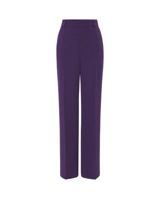 Pantalón de traje morado fluido by MIRTO | 04214_0052_4