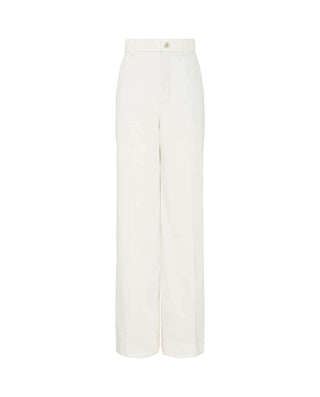 Pantalón blanco de algodón by MIRTO | 04219_0050_4