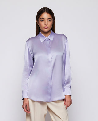 Blusa lavanda de seda by MIRTO | 04321_0050_1