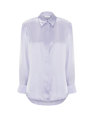 Blusa lavanda de seda by MIRTO | 04321_0050_4