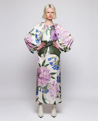 Top crudo estampado floral by MIRTO | 04341_0050_3