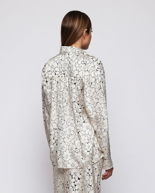Top blanco y negro estampado floral by MIRTO | 04345_0050_2