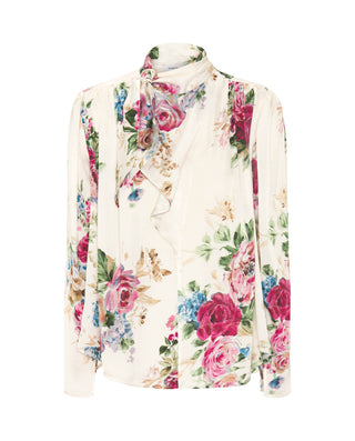 Top blanco estampado floral by MIRTO | 04352_0050_4