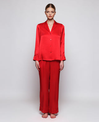 Pijama rojo de seda by MIRTO | 04450_0050_1