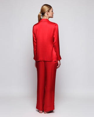 Pijama rojo de seda by MIRTO | 04450_0050_2