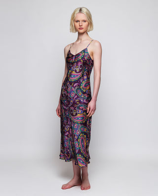 Camison estampado paisley morado by MIRTO | 04456_0050_1