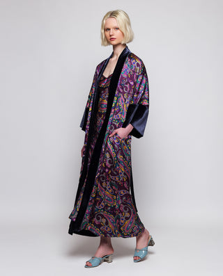 Camison estampado paisley morado by MIRTO | 04456_0050_3