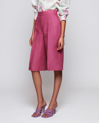 Bermuda fresa de lino by MIRTO | 04481_0050_1