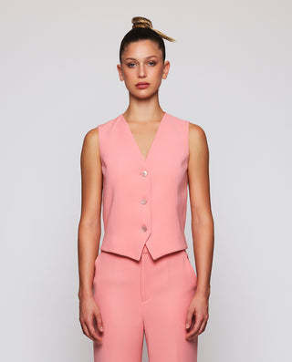 Chaleco sastre coral by MIRTO | 04484_0050_1