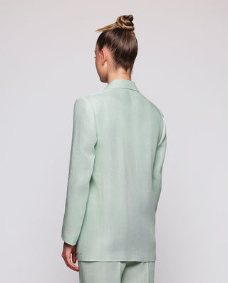 Blazer de traje verde by MIRTO | 04490_0050_2