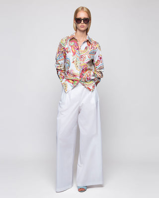 Camisa multicolor estampado paisley algodón by MIR | 04515_0050_3