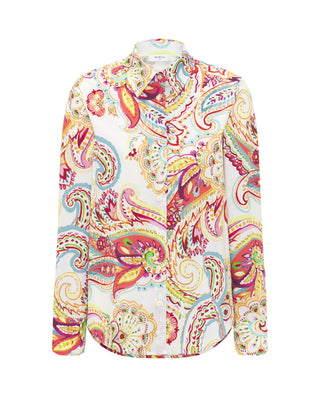 Camisa multicolor estampado paisley algodón by MIR | 04515_0050_4