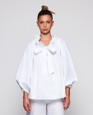 Top blanco de algodón. by MIRTO | 04553_0050_1