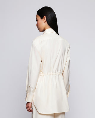 Camisa beige de algodón by MIRTO | 04557_0051_2