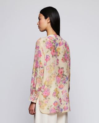 Blusa estampado floral de seda by MIRTO | 04565_0050_2