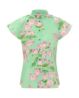 Camisa manga corta estampado floral by MIRTO | 04587_0050_4
