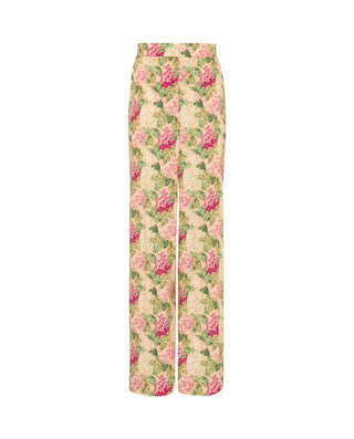 Pantalón estampado floral de algodón by MIRTO | 04604_0050_4