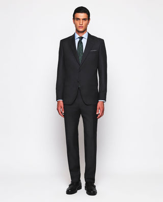 Traje gris medio de lana cuadro ventana by MIRTO | 04874_0050_1