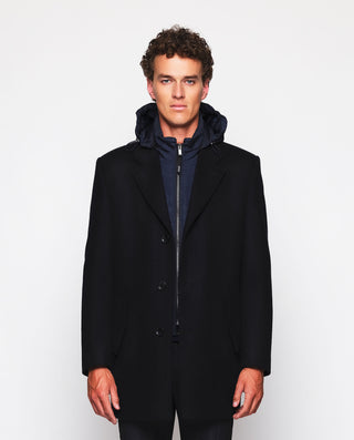 Chaquetón regular fit capucha desmontable by MIRTO | 04883_0051_1