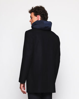 Chaquetón regular fit capucha desmontable by MIRTO | 04883_0051_2