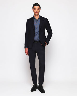 Pantalón casual técnico azul marino by MIRTO | 04888_0050_3