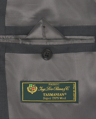 Traje de lana Super 170'S gris marengo by MIRTO