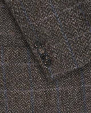 Chaqueta en mezcla de lana cuadro ventana by MIRTO | 04928_0050_2