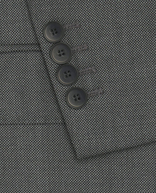 Traje regular ojo de perdiz lana 130'S gris by MIR