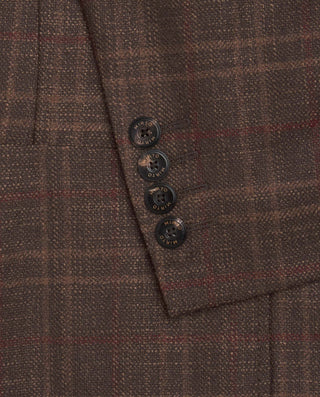 Chaqueta semiestructurada cuadros by MIRTO