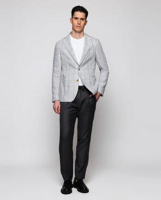 Chaqueta gris cuadro ventana by MIRTO | 05041_0050_3