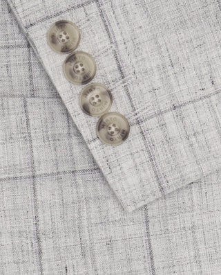 Chaqueta gris cuadro ventana by MIRTO | 05041_0050_5