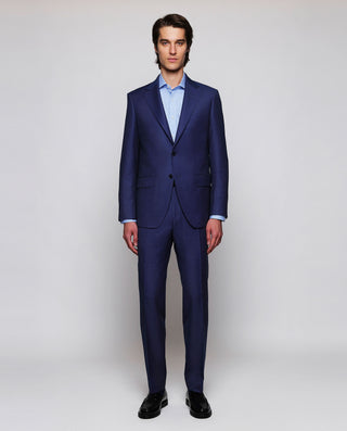 Men's regular-fit partridge-eye suit
