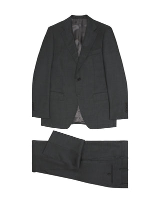 Traje gris medio de lana Príncipe de Gales by MIRT | 05153_0050_1