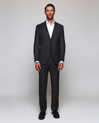 Medium grey Prince of Wales wool suit