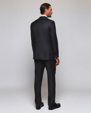 Medium grey Prince of Wales wool suit