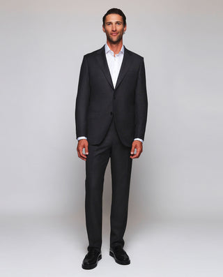 Medium grey Prince of Wales wool suit