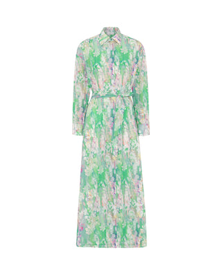 Vestido camisero estampado algodón by MIRTO | 05223_0050_4