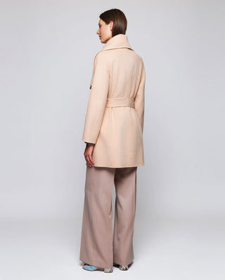 Abrigo camel corto doble faz de lana cashmere by M | 05232_0050_2