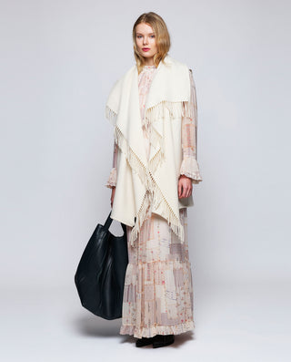 Chaleco blanco de lana by MIRTO | 05235_0050_3