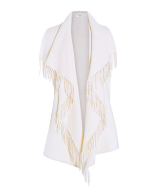 Chaleco blanco de lana by MIRTO | 05235_0050_4