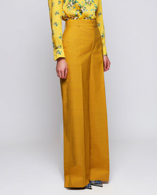 Pantalón traje ocre de lana by MIRTO | 05263_0050_1