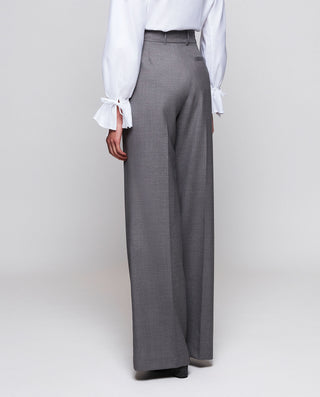 Pantalón traje gris de lana by MIRTO | 05263_0051_2