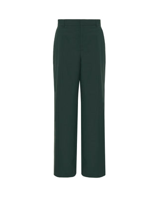 Pantalón traje verde de lana by MIRTO | 05263_0052_4