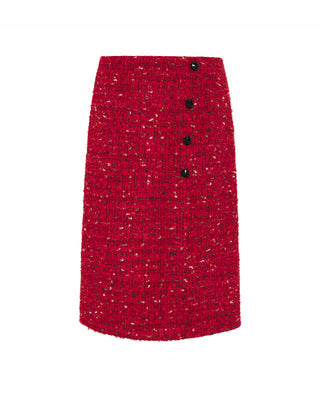 Falfa roja de tweed by MIRTO | 05266_0050_4